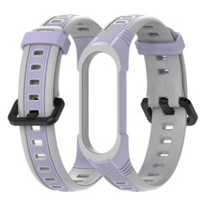 Northcity Mi Band 5/4 Çift Renk Silikon Kayış – Terlemeden Kayan Kordon Sorununa Son