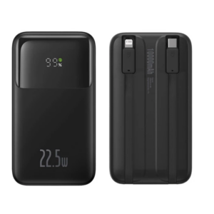 Northcity 10000mAh 22.5W Hızlı Şarj Dijital Göstergeli Powerbank - USB‑C PD, QC ve Çoklu Protokol Desteği