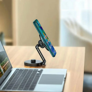 Northcity Magsafe Telefon Tutucu – Torpidonun Üstüne Sıkı Sıkıya Tutunan, Masa İçin de Uyumlu Manyetik Alüminyum Stand (115 g)