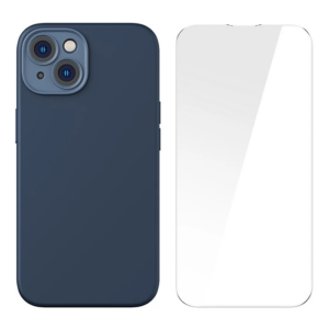 Northcity iPhone 14 6.1 Magsafe Silikon Kılıf + Cam Ekran Koruyucu Set – Darbeye Dayanıklı Full Koruma