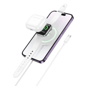 Northcity 3'ü 1 Arada 15W Manyetik Kablosuz Şarj İstasyonu – iPhone/Apple Watch/AirPods