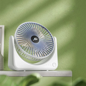 Northcity Şarjlı Sessiz Vantilatör - 3 Kademeli 1200 mAh USB Çelik Fan