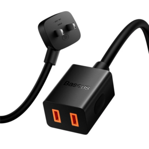 Northcity Çoklu Uyumlu Mini Uzatma Kablosu 1AC 1m 2500W - EU/UK Adaptörlü