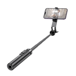 Northcity Uzaktan Kumandalı Tripod Selfie Çubuğu - 1,37 m Genişletilebilir 4.5-7 inç Uyumlu