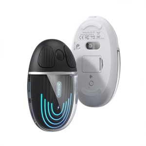 Northcity Şeffaf Kablosuz Mouse Bluetooth + 2,4GHz Şarjlı 1200DPI