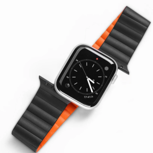 Northcity Apple Watch 38/40/41mm Manyetik PU Deri Kayış - Terleme Yapmaz Bilek Tahrişi Gider
