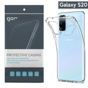 Northcity Samsung Galaxy S20 Kamera Korumalı Ultra Ince Silikon Kılıf - Şeffaf Zırh