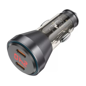 Northcity 60W PD Hızlı Araç Şarj Cihazı 2xType-C - Çift Portlu Çakmaklık