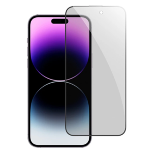 Northcity iPhone 15 Pro Max Gizlilik Camı – 9H Full Coverage Privacy Temper Cam