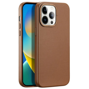 Northcity iPhone 14 Pro Max 6.7" MagSafe Deri Kılıf - Şarjı Çıkarmadan Kullan