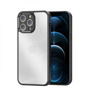 Northcity iPhone 12er Dux Dyucis Aimo Series Premium Buzlu Sert Baskın Kasa–Darpe Önleyici Silikon TPU Kılıf