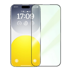 Northcity iPhone 15 Pro Full Koruma Göz Dostu Kırılmaz Cam Ekran Koruyucu