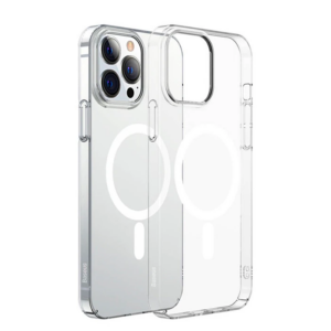 Northcity Magsafe Uyumlu iPhone 13 Pro Kılıf Seti - Şeffaf Silikon & Kırılmaz Cam