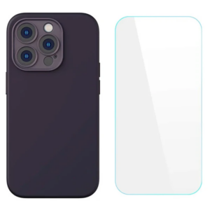 Northcity iPhone 14 Pro Silikon Kılıf + Ekran Koruyucu Set - Full Koruma Sağlar