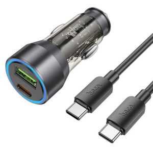 Northcity 43W Hızlı Araç Şarj Cihazı PD QC 3.0 USB Type-C Çift Çıkışlı