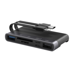 Northcity 6in1 USB Type-C Lightning SD-TF Kart Okuyucu Adaptör - Çoklu Port Çözümü