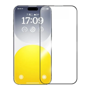 Northcity Schott Cam iPhone 15 Pro Max Ekran Koruyucu – Darbeye Dayanıklı Full Kaplama