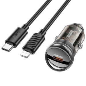 Northcity PD30W Type-C Araç Şarj Aleti + Lightning Kablo - Hızlı Araç Şarj Cihazı