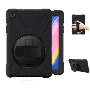 Northcity Galaxy Tab A 8 (2019) P200-P205 3 Katmanlı Standlı Şok Koruyucu Kılıf - Tam Koruma