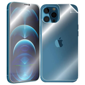 Northcity Nano Hidrojel Full Kapak Kılıf iPhone 12 Pro Max 6.7" - Çizilmeye Karşı Ultra İnce Koruyucu Set