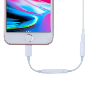 Northcity Lightning - 3.5 mm Kulaklık Adaptörü iPhone 14/13/12/11 Uyumlu – Hoparlör Garantili Ses