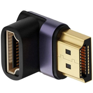 Northcity HDMI 8K 2.1 90° Mıknatıslı Çevirici OTG Adaptör - 8K UHD, 60Hz, Altın Kaplama Kontak