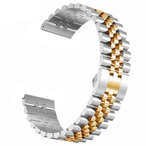 Northcity 22 mm Seramik Paslanmaz Çelik Saat Kordonu Gear S3/Watch 4/GT2/GT2e 46 mm - Terleme Karşıtı & Koku Önleyici