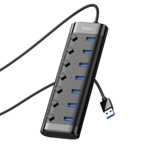 Northcity HB40 7xUSB 3.0 Anahtarlı Hızlı Şarj ve Veri Okuyucu - USB Hub