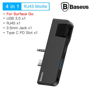 Northcity Çoklu Portlu USB-C Hub - Surface Go için 5-in-1 Ethernet ve Şarj Çözümü