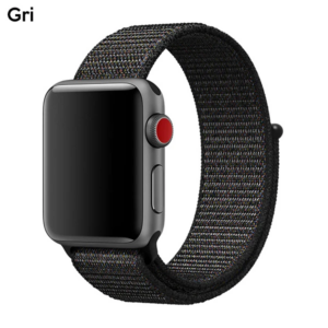 Northcity Apple Watch 7/8 Nylon Loop Spor Kayış - 41mm/40mm/38mm Esnek ve Dayanıklı