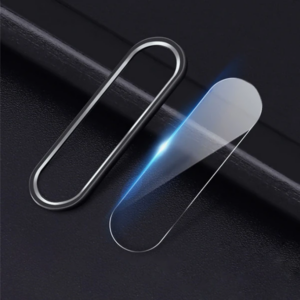 Northcity Xiaomi Mi CC9/CC9E/ Mi A3 Kamera Koruma Metal Lens+ Kırılmaz Cam Set - Kamera Camı Koruyucu