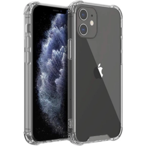 Northcity iPhone 12 & 12 Pro 6.1" Anti-Drop Silikon Kılıf - Darbe Emici Şeffaf Koruyucu