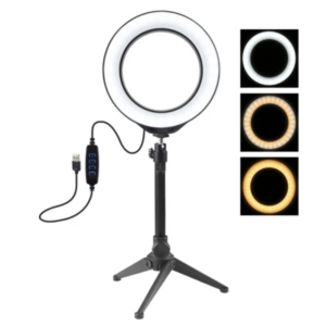 Northcity 16 cm LED Halka Işık + Tripod - Canlı Yayın & TikTok Makyaj Seti