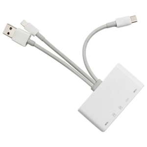 Northcity 3’lü Kamera Hafıza Kartı Okuyucu iPhone+Type-C+USB-A