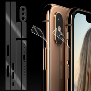 Northcity iPhone XS Hidrojel Hayalet Yan Alt Üst Kamera Kaplama - 5775 | Kamera Koruyucu