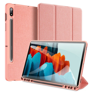 Northcity Galaxy Tab S8 Plus/S7 FE/S7 Plus Kılıfı Domo Series Uyku Modlu Manyetik PU Deri Mıknatıslı Standlı Koruyucu Kılıf