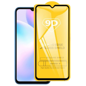 Northcity Redmi 9 9D Full Glue Temper Cam - Darbe Emici Ultra İnce Ekran Koruyucu