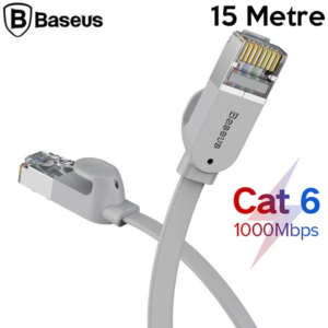 Northcity 15 Metre Cat6 Gigabit Ethernet Kablosu - 1000 Mbps RJ45 Yüksek Hızlı Ağ