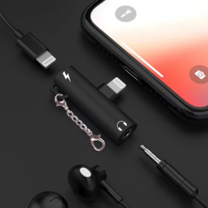 Northcity iPhone 3.5mm Kulaklık Ve Şarj Dönüştürücü Adaptör - 5775