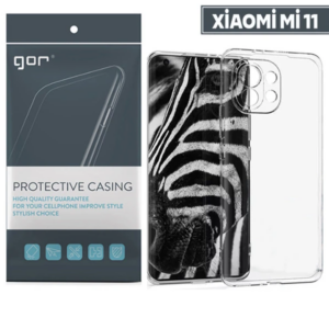 Northcity Xiaomi Mi 11 Kılıf Şeffaf Silikon Kamera Korumalı Anti-Şok (5775)