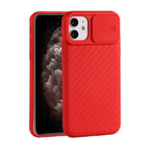 Northcity iPhone 11 6.1" Kamera Kapatan Sürgülü Kılıf - Manyetik Koruyucu Silikon