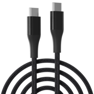 Northcity 100W 5A USB-C Kevlar Şarj Kablosu – 1m PD Hızlı Şarj & Veri Aktarım