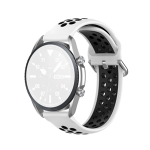 Northcity 20 mm Silikon Kordon Kayış – Galaxy Watch 4 42 mm / Huawei Watch GT / Gear S2 R600 Uyumlu