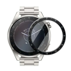 Northcity Huawei Watch 3 Pro 3D Full Kaplama Ekran Koruyucu - Çizilmeye Dayanıklı PET+PMMA
