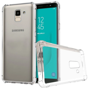 Northcity Galaxy J6 2018 J600 Şeffaf Darbe Emici Silikon Kılıf - Şeffaf Koruma
