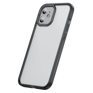Northcity iPhone 12 Mini Kamera Koruyuculu Frame Kılıf - Darbeye Dayanıklı TPU & PC Şeffaf Kapak