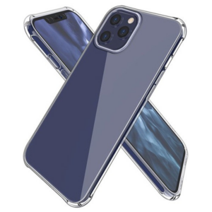 Northcity iPhone 12 Pro Max 6.7 Anti-Drop Silikon Kılıf - Şeffaf Darbe Emici Koruyucu