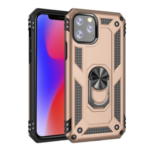 Northcity iPhone 11 Pro 5.8" Zırh Desenli Ring Kılıf - Shockproof Silikon Zırh
