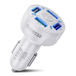 Northcity QC3.0 4 Portlu Çoklu USB Araç Şarj Aleti - Hızlı ve Güvenli Şarj