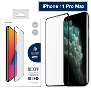 Northcity iPhone 11 Pro Max Full Kaplama 10D Temperli Cam Ekran Koruyucu - Darbe Emici Kırılmaz Cam